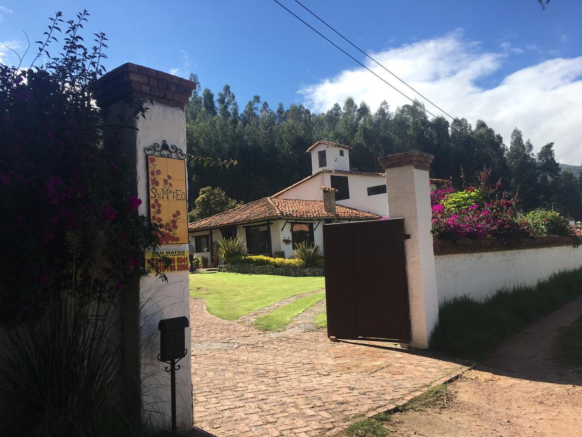 San Mateo Hotel Campestre Nobsa Exterior foto